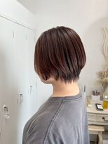 ロッカ(ROCCA) 暗めカラー柔らかシルエットボブ