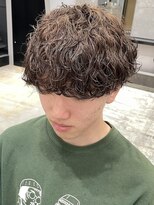 サンズ 梅田 中崎町(SUNS)&nbsp;【梅田】波巻きスパイラルパーマ×ブラウンカラー