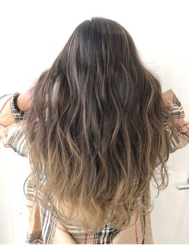 アライブ ハラジュク(ALIVE harajuku) 【ALIVE原宿】グラデーションプラスハイライト