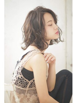 リータ ハッピーヘアライフ 久宝寺店(riita happyhairlife) 外ハネゆるふわボブ【久宝寺】リータ