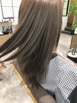 テラスヘア 新潟駅南(TERRACE hair)&nbsp;透明感オリーブグレージュ(ブリーチなし)