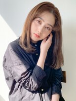 ネイヴィル オモテサンドウ(navile omotesando) *ブリーチなし柔らかグレージュ*