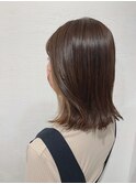 ローグ金町美容室《沙月》　ミディアムイヤリングカラー
