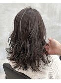 グレージュハイライト