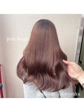 ワット 原宿店(W) 原宿髪質改善ベージュカラーブリーチなし韓国レイヤーハイライト