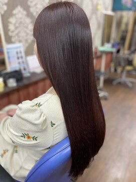 サルジュ 津田沼店(Salju) カット+イルミナカラー＋CCベールトリートメント【津田沼】