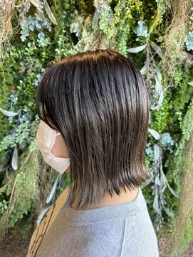 ノーブルヘアー(NOBLE HAIR) ボブ×グレージュ