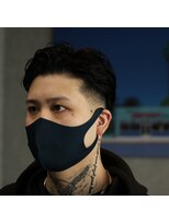 ニューオールド 三軒茶屋(NEW OLD)&nbsp;ミドルフェードxブルーブラック