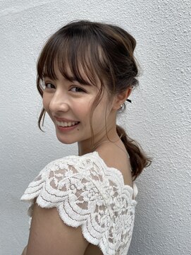 グッデイ ヘアー(GOOD DAY HAIR) 編みおろしアレンジ