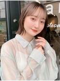 前下がりショートボブ大人可愛い20代30代表参道