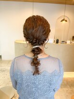 ミュゼリーブル(Musee libre)&nbsp;*編み下ろし/パーティヘア/ヘアセット