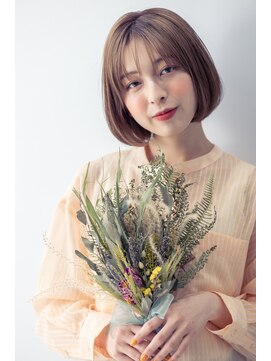 ブリング バイ スノードロップ 吉祥寺(BRING by Snowdrop) 黒髪/グレーベージュ/レイヤーロング/前髪パーマ/吉祥寺