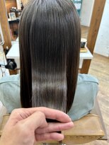 ヘアリゾート リノ(Hair resort Lino) ミネコラトリートメント×5.5トーンブラウンカラー