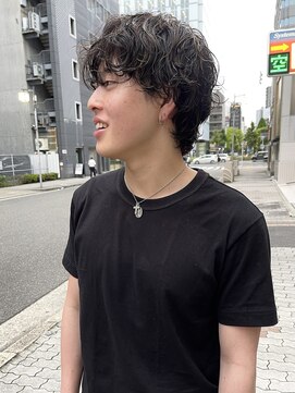 ヌープヘアーアイス(NUUP.hair ici) men's/メンズパーマ/メンズハイライト/スパイラルパーマ