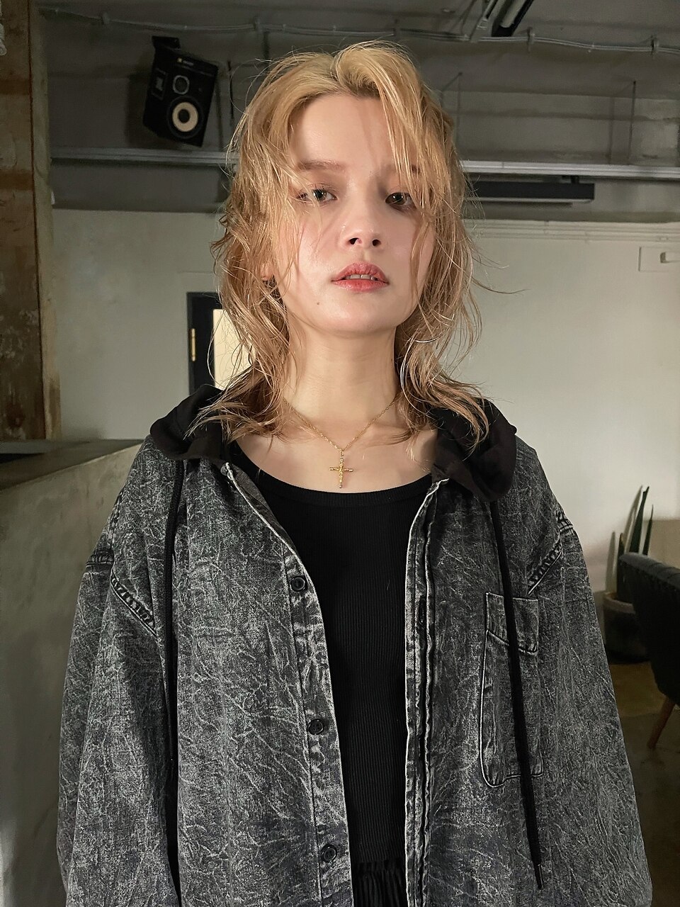 grunge hair_外国人風グランジ_ブロンド：L215856248｜ソイ 下北沢(soi
