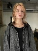 grunge hair_外国人風グランジ_ブロンド