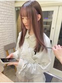 インナー×ペールピンク