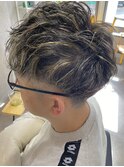 メッシュキャップハイライト×ツイスパ