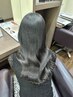 【高石指名】カット+最上級3STEPトリートメント+カラー+炭酸頭浸浴
