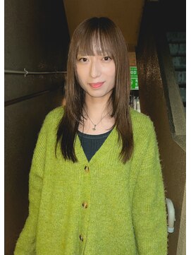 シカ(sica) 顔まわりレイヤー透明感カラー