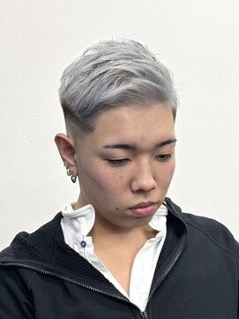 ランディ(RANDY) メンズ/ホワイトシルバー/ブリーチカラー 【RANDY】