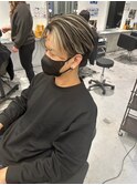 波巻きツイストスパイラルパーマ/フェザーパーマ/眉毛/メンズ