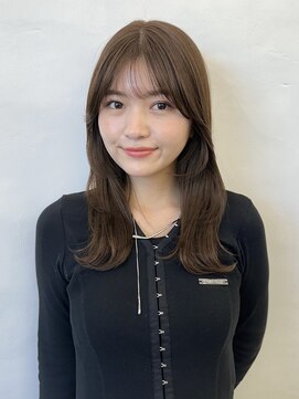 ガーデントウキョウ(GARDEN Tokyo) 外はねレイヤー/美髪/イメチェン/グレーブラウン/ワイドバング