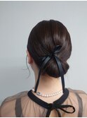 韓国風ヘアセット　カチモリ