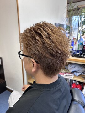 ヘアーサロンオギシマ ツーブロックナチュラルスタイル