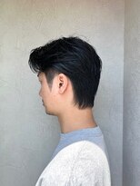 ランプヘアーデザイン(LAMP HAIR DESIGN)&nbsp;【大森 智博】メンズ/センターパート/黒髪/濡髪