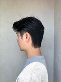 【大森 智博】メンズ/センターパート/黒髪/濡髪