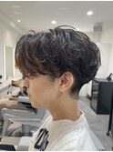 フェザーパーマ/ニュアンスパーマ/韓国マッシュ/松戸駅/men's