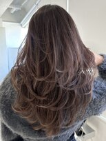 シエロビューティー(CIELO beauty)&nbsp;ハイライトカラーミルクティーベージュレイヤーカット