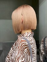 アルバム 新宿(ALBUM SHINJUKU)&nbsp;ハイトーンダブルカラーボブ韓国ヘアミディアム_ba555601