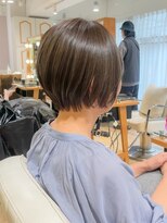 ネオリーブ チロル 横浜西口店(Neolive CiroL.)&nbsp;襟足スッキリ　ショートボブ