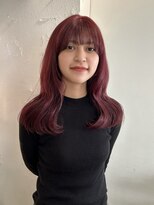 メロウマン(mellowman)&nbsp;[立川/mellowman]ダブルカラーピンクレッド