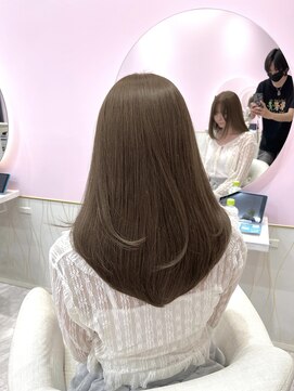 アディション 新宿(ADITION) 10～12トーン ミルクティーグレージュ/髪質改善/新宿k