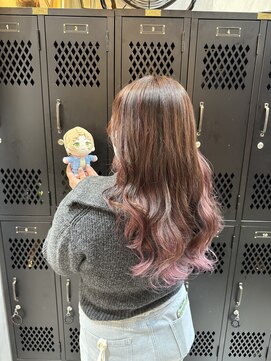 ヴァイス 渋谷店(VAICE) インナーカラー/裾カラー/カシスピンク