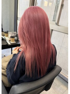 シエンゴールド(CIEN gold) ピンクカラー/ブリーチ/暖色カラー#浜松駅#カラー#ブリーチ