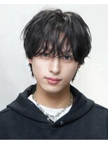 セリ(ceri)&nbsp;メンズカットメンズヘアシースルーマッシュダウンパーマ