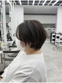 似合わせカット/ショートボブ/髪質改善/ハイライ ト/白髪ぼかし