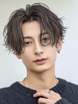 E:terne 大宮店【エテルネ】エクステ/ブリーチ/ケアブリーチ【2/28 オープン(予定)】&nbsp;黒髪人気ツーブロックセンターパート韓国パーマ