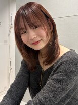 トリッカ シブヤ(TRICCA SHIBUYA) ミディアム/レイヤーカット/髪質改善/暖色ブラウン/艶カラー渋谷