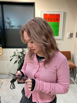 ヘアーブレイス(hair brace) 千葉駅/着物ヘア/大人ガーリー/ダークアッシュ/似合わせカット