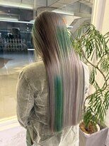 ダブ アオヤマ(DaB AOYAMA)&nbsp;マーブルカラーデザインカラーグラデーションカラーローライト