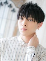 理容ハンサム 戸田公園店&nbsp;20代ニュアンスデザインフルバングフェザーマッシュF戸田公園