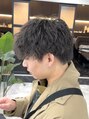 ピリオド 赤坂(Period.) 《無造作なルーズパーマ》くせ毛風のナチュラルな仕上がりに。