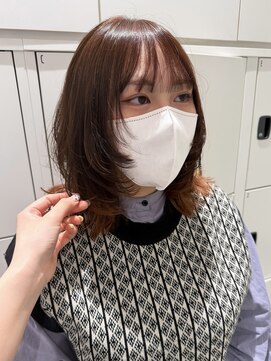 ケンジ 平塚 アネッタ(KENJE annetta) 顔周りレイヤー/暖色カラー