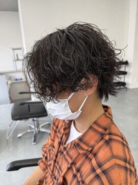 フゥ 宇都宮戸祭(FeU) 宇都宮メンズカットメンズパーマ波巻きスパイラルパーマツイスパ