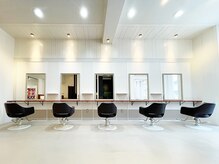 シエル 大名店(CIEL)の雰囲気（セット面9席♪心地よく過ごせる広々とした空間☆#髪質改善サロン）